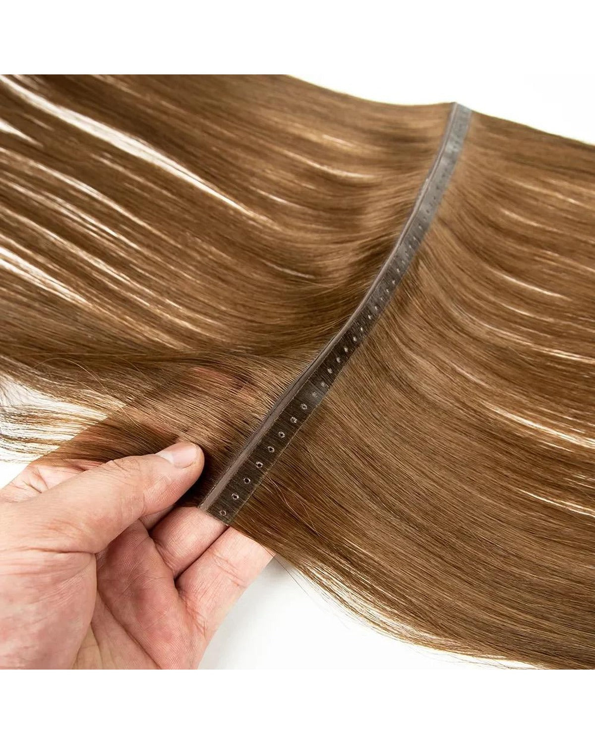 Dream Lux Butterfly Extensions – närbild på det osynliga bandet (leverantörsbild)