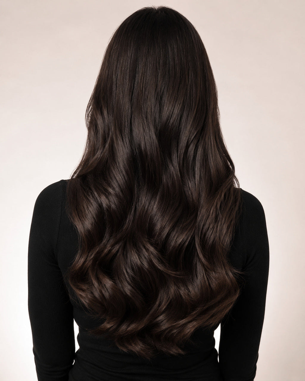 Dreamlux Clip-In Extensions – premium livsstilsbild (AI-genererad)