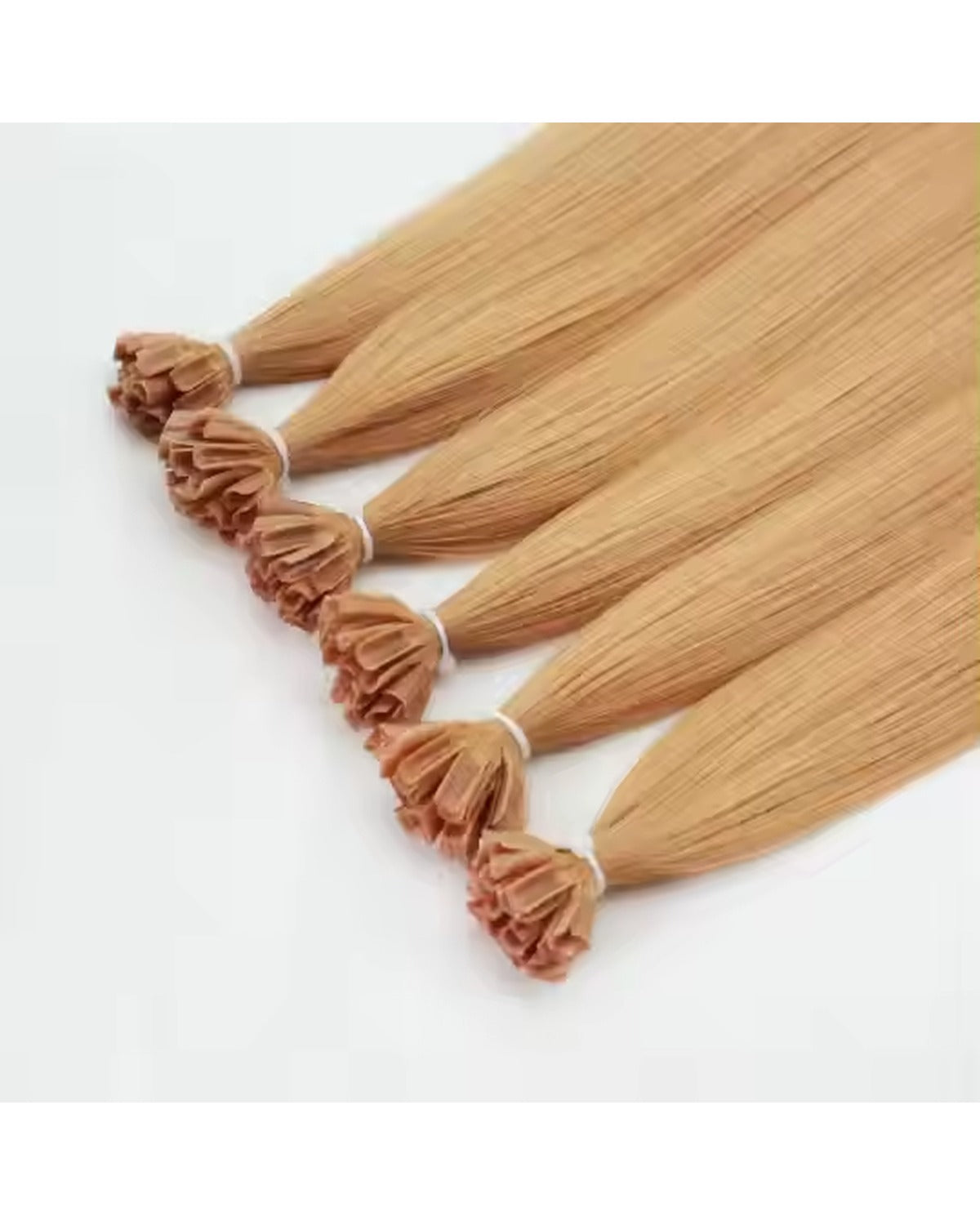 Dream Lux Keratin Extensions – ljus nyansfamilj, keratinfäste (leverantörsbild)